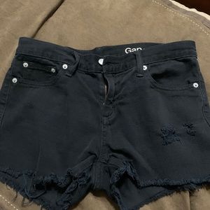 Gap Black Jean shorts
